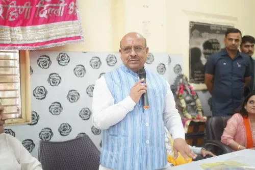 Delhi Assembly Speaker Vijender Gupta drives SIR awareness in Rohini