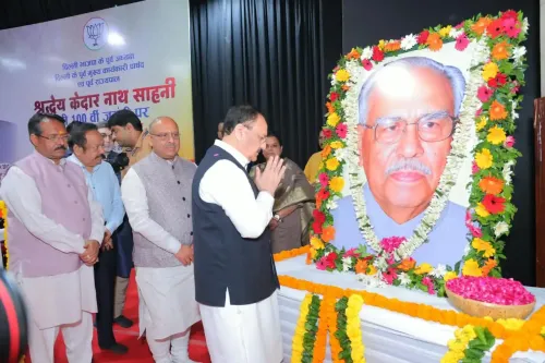 Delhi BJP marks Kedar Nath Sahni's 100th birth anniversary with centenary event