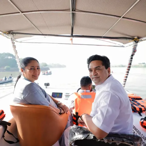 Delhi CM Rekha Gupta launches Namo Yamuna Cruise Safari trial run before Chhath