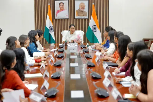 Delhi CM Rekha Gupta meets college students on safety, education reforms