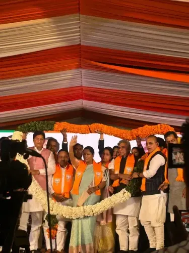 Delhi Chief Minister Rekha Gupta Unveils One-Year Progress Report in Chandni Chowk