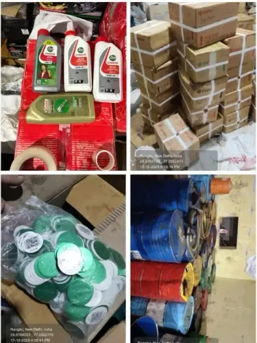 Did Delhi Police Uncover a Counterfeit Lubricant Factory in Nangloi?