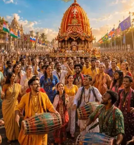 द्वारका इस्कॉन में 16 जुलाई को भगवान जगन्नाथ की रथ यात्रा, 11,000 किलो आमों का अनोखा भोग
