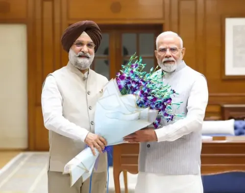Delhi L-G T.S. Sandhu meets PM Modi, flags capital's development priorities