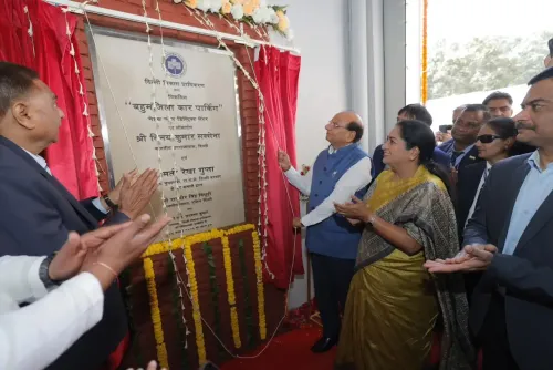 Have Delhi LG and CM Unveiled a Modern Multi-Level Car Parking at Nehru Place?