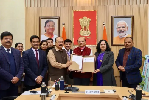 Did the previous AAP government delay the land allotment for two universities?