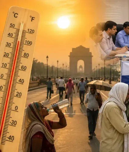 दिल्ली हीट वेव एक्शन प्लान 2026 की समीक्षा: 4.73 लाख लोगों को राहत, मोबाइल वैन और कूलिंग सेंटर बढ़ाने के निर्देश