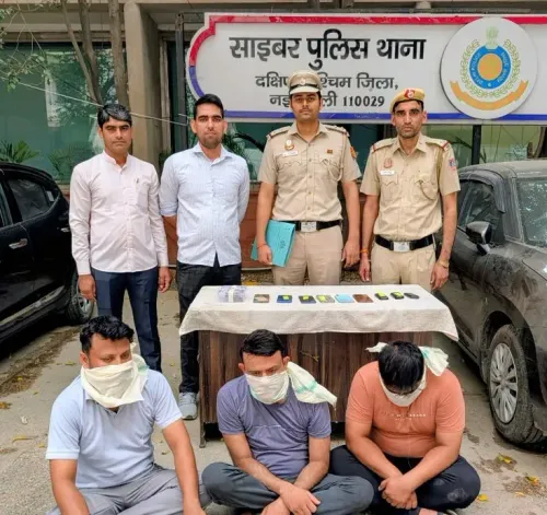 दिल्ली साइबर पुलिस ने फर्जी इंश्योरेंस गिरोह का भंडाफोड़ किया, ₹4 लाख की ठगी में चार गिरफ्तार