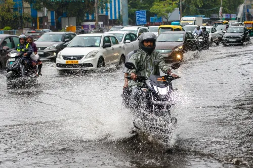 Delhi-NCR rain forecast today: Multiple spells, cloudy skies through August