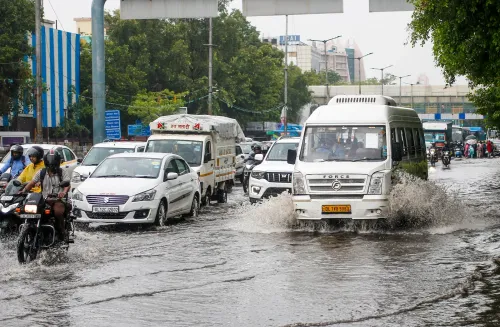दिल्ली-एनसीआर में येलो अलर्ट: 29-30 जुलाई को आंधी-तूफान और भारी बारिश की चेतावनी