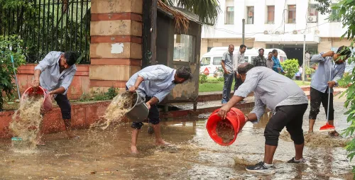 Why is Delhi-NCR Experiencing Heavy Rain and Waterlogging?