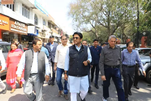 Delhi: NDMC Vice Chairperson Chahal Initiates Rapid Revamp for Khan Market