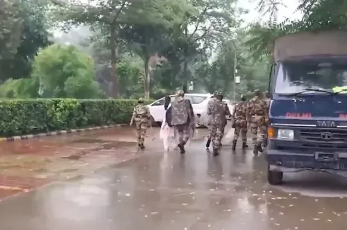 Delhi Police deny NTA office security breach during 'Sansad Chalo' march