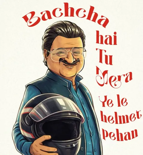 Delhi Police Adopts Rakesh Bedi’s Jameel Jamali for Road Safety Awareness