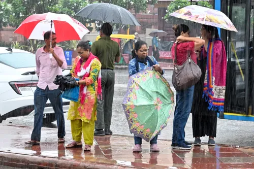 Delhi rains: 9 house collapses, 16 uprooted trees as IMD issues red alert for NCR