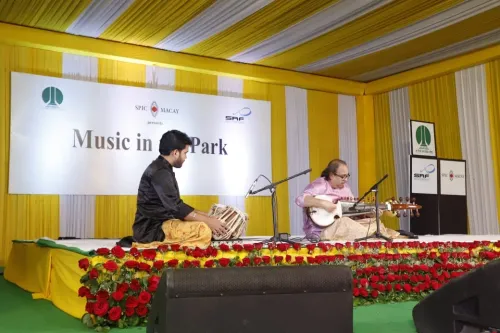 Delhi: Sarod Maestro Enchants Audience at NDMC Concert