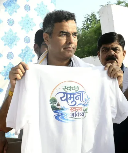 Yamuna clean-up drive: Delhi Speaker Vijender Gupta, BJP chief Harsh Malhotra lead campaign across 28 ghats