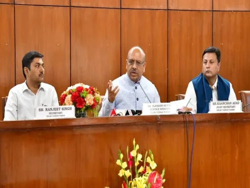 Delhi Assembly Speaker Rebukes AAP for House Boycott and Indiscipline
