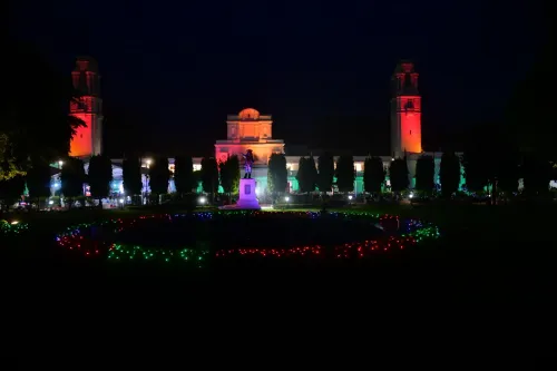 Delhi Assembly lit in Tricolour as Speaker Vijender Gupta marks I-Day eve