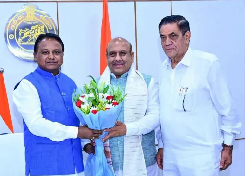 Delhi Assembly Speaker Engages with Odisha CM to Explore Paperless Legislative Innovations