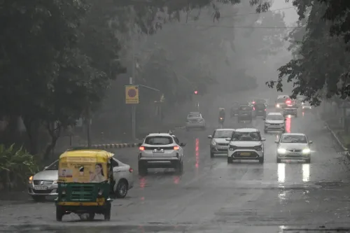Is Delhi Experiencing Light Rain While AQI Remains Poor?