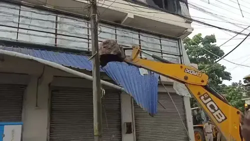 Abhishek Banerjee's Amtala party office demolished over illegal construction