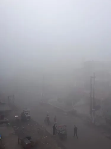Thick Fog Covers Parts of Rajasthan; Rain, Hail, and Cold Wave Predicted Soon