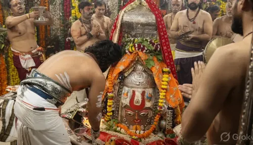 देवशयनी एकादशी पर महाकाल का वैष्णव तिलक से शृंगार, चातुर्मास में शिव संभालेंगे सृष्टि का भार