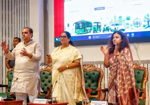दिल्ली सचिवालय में EV सब्सिडी पोर्टल का शुभारंभ
