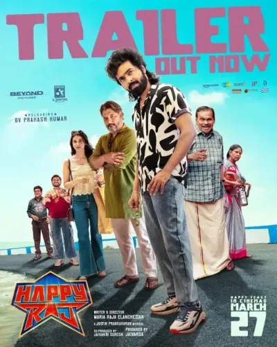 Dhanush Hails G V Prakash's 'Happy Raj' as a Hilarious Delight!