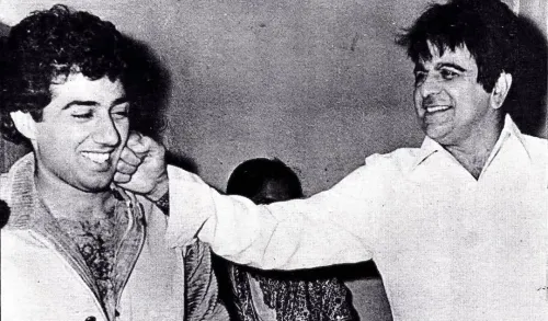 Dharmendra Reminisces About Dilip Kumar's Visit to Sunny Deol's Film Set