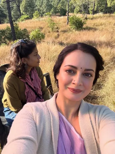 Has Dia Mirza Welcomed December with Positivity and Love?