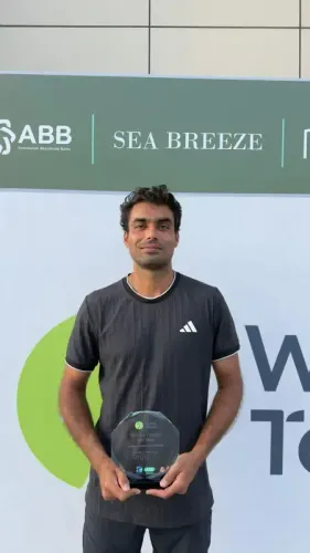 Digvijay Pratap Singh wins ITF M15 Baku title in emotional tribute to grandfather