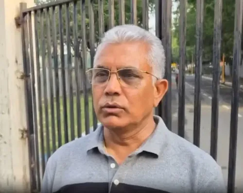 दिलीप घोष का टीएमसी पर हमला, कहा- टीएमसी जनता को डराकर रखती है