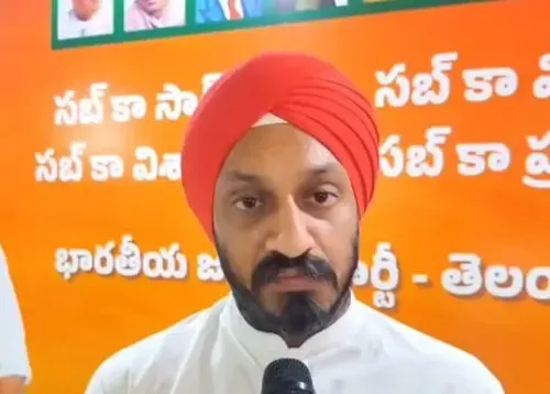 तेलंगाना जल संकट: BJP नेता मनमीत सिंह का रेवंत रेड्डी पर हमला, किसान सूखे से बेहाल