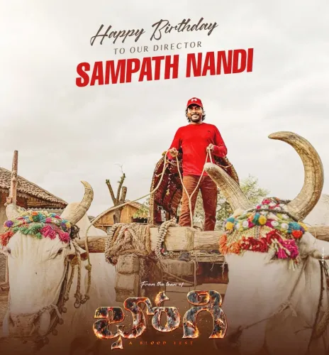 Why Did Director Sampath Nandi Offer Prayers at Kukke Subrahmanyam Temple on His Birthday?