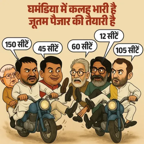 Is there discord within 'Ghamandiya'? Bihar BJP targets INDIA bloc
