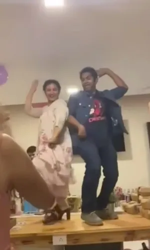 Did Divya Dutta Celebrate Sharib Hashmi's Birthday with Dance?