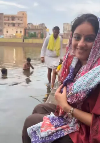 Deepika Singh's Vrindavan spiritual journey: seva at Radha Kund