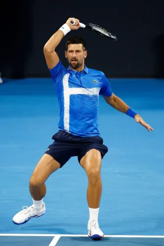 Djokovic Dominates Monfils, Progresses to Brisbane Quarterfinals