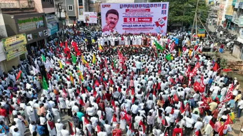 Why Are DMK and Allies Protesting Against Election Commission's Voter Roll Revision?
