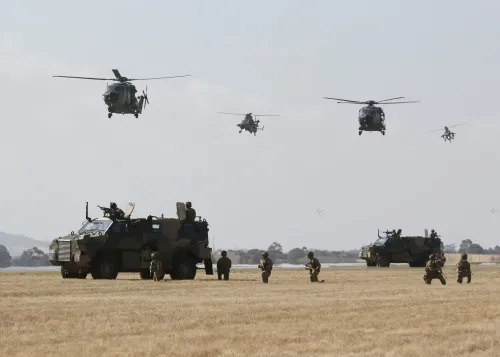 Multiple Injuries Reported Following Collision of Army Vehicles in Australia