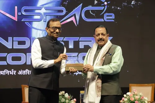 Dr. Jitendra Singh arrives in Ahmedabad for IN-SPACe space summit