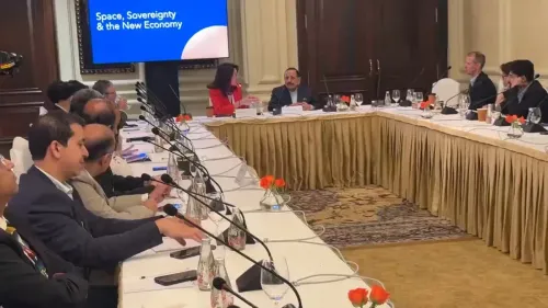 Dr. Jitendra Singh at Bloomberg Roundtable on India's Space Economy