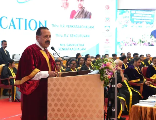 Dr. Jitendra Singh at SRIHER: AI and Precision Medicine Key