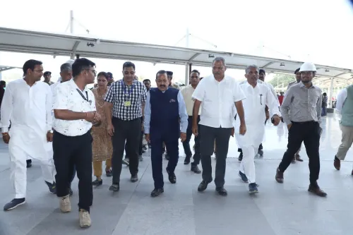 Dr. Jitendra Singh Inspects Chandigarh Station Under Amrit Bharat Scheme