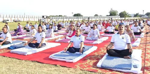 Dr. Jitendra Singh joins Yoga Day event at Jammu college