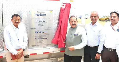 Dr. Jitendra Singh Launches SkyCast at IGI Airport