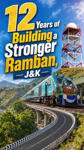 Dr. Jitendra Singh marks 12 years of Ramban's transformation