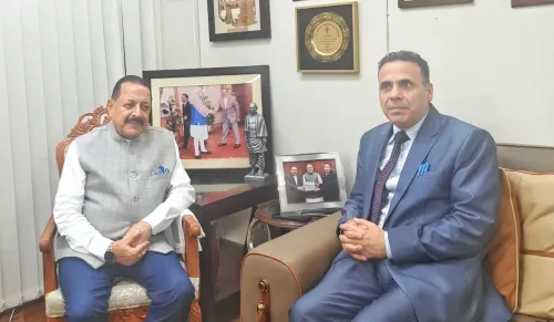 Dr. Jitendra Singh meets SKIMS chief on diabetes research